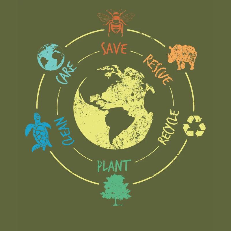 Environmental Protection, Nature Conservation, Ocean Protector, Planet