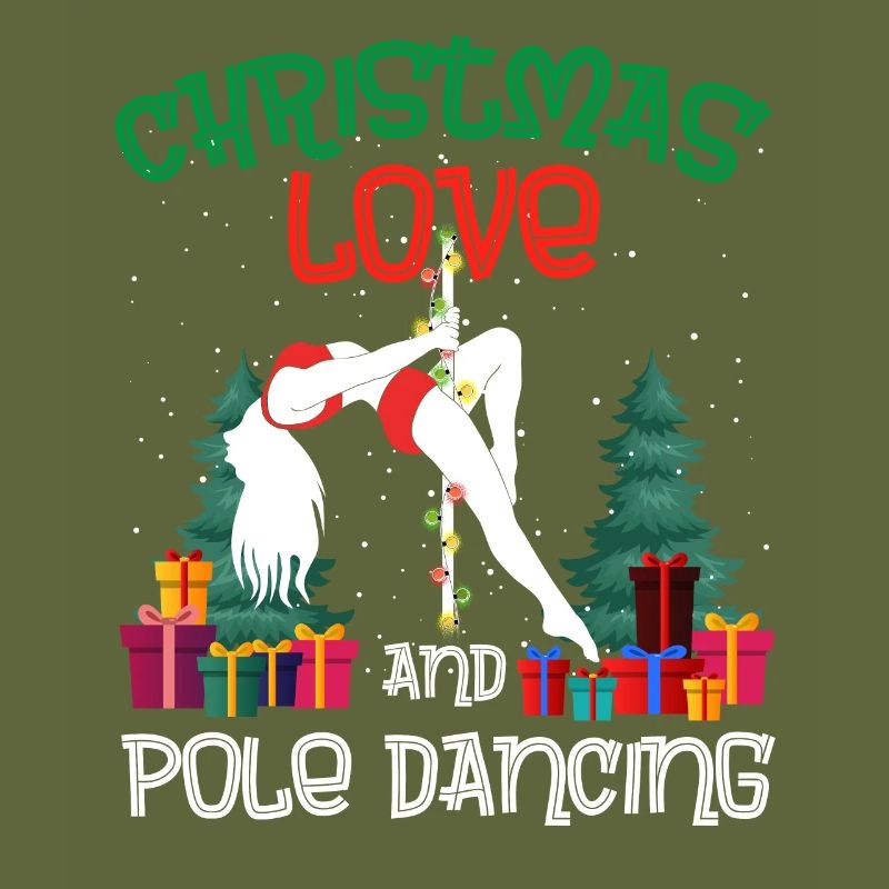 Danseuse de pole, Pole dance, Noël, Amour