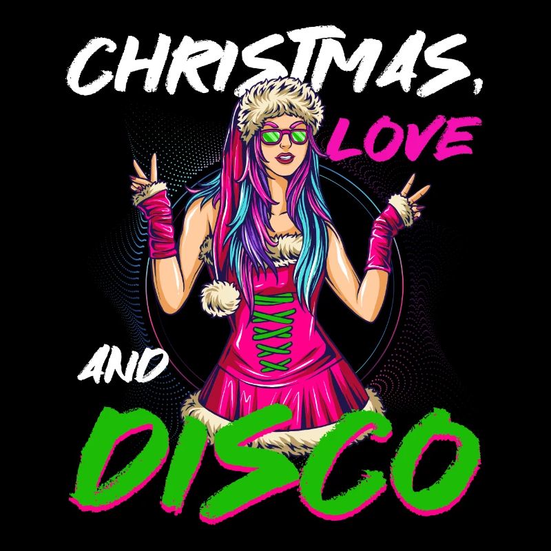 La Mère Noël sur la piste de danse ! Techno de Noël
