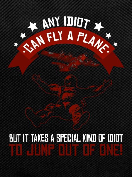 Skydive Freefly Fallschirmspringer Shirt Skydiving