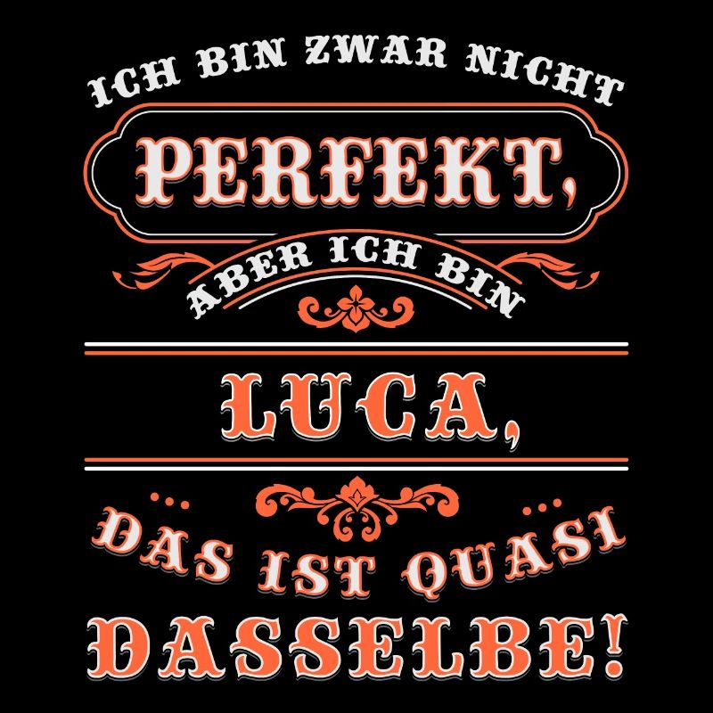 Funny LUCA for Name Day with Name Name