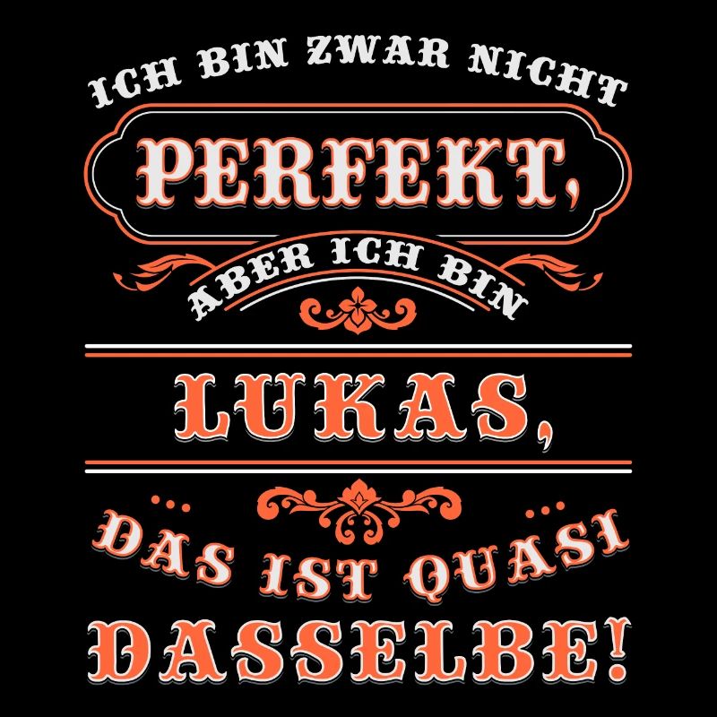 Funny LUKAS for Name Day with Name Name