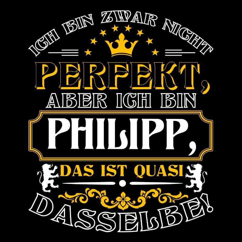 Funny PHILIPP for name day with name name
