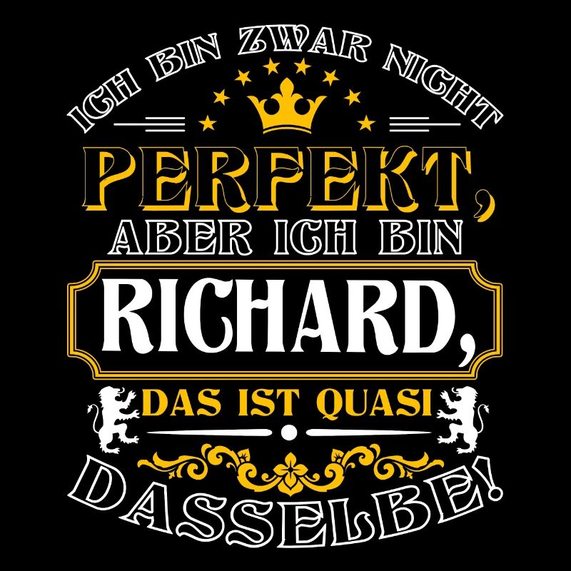 Funny RICHARD for Name Day with Name Name