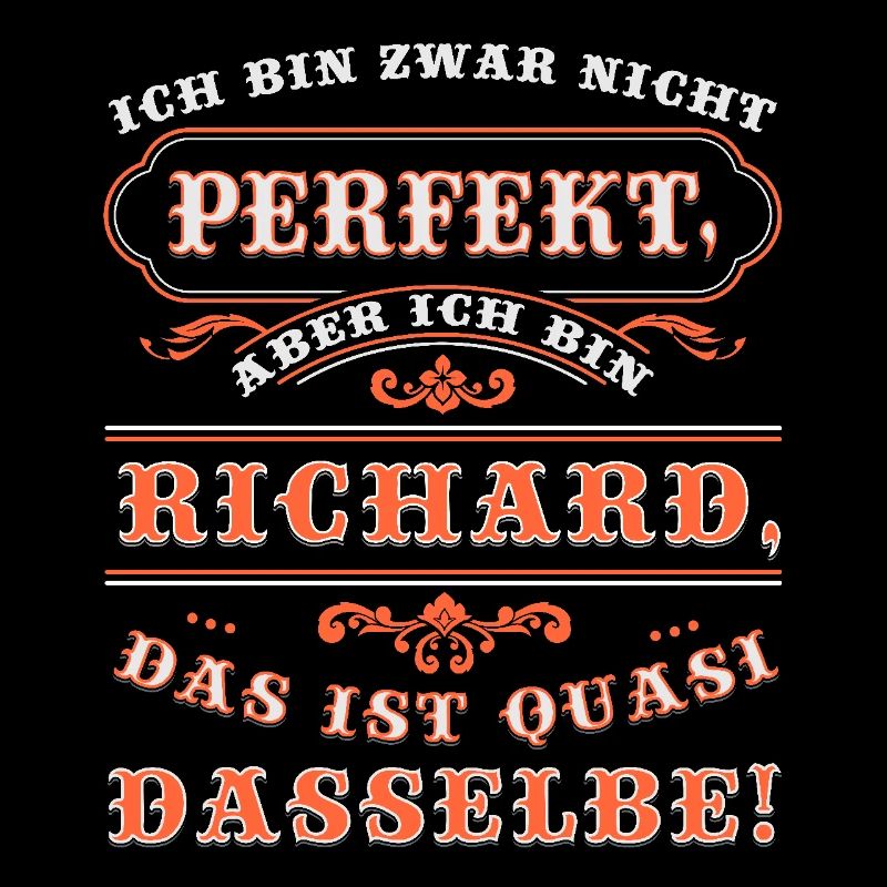 Funny RICHARD for Name Day with Name Name