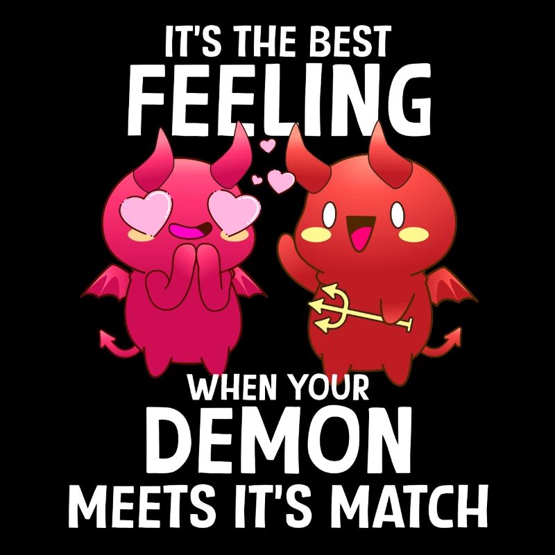 When your demon hits his match! Funny Demon