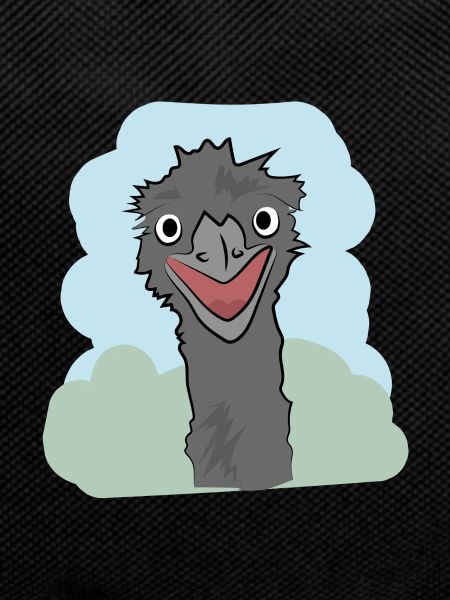 Illustration design "Emu Kisses"