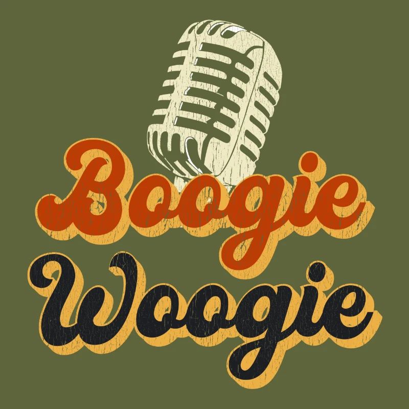 Boogie Woogie vintage microphone gift