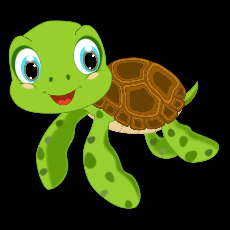 Bébé eau tortue