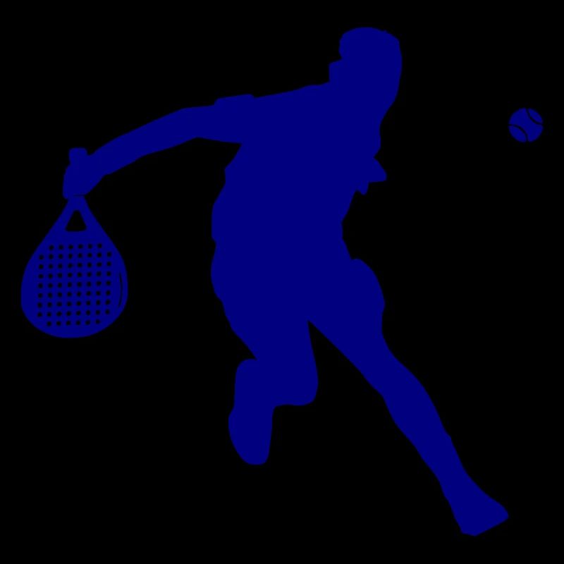 Padel Player Silouhette