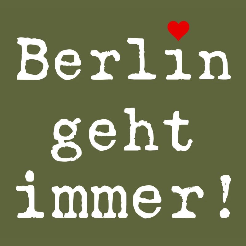 Coole Geschenkidee mit Herz - Berlin geht immer!