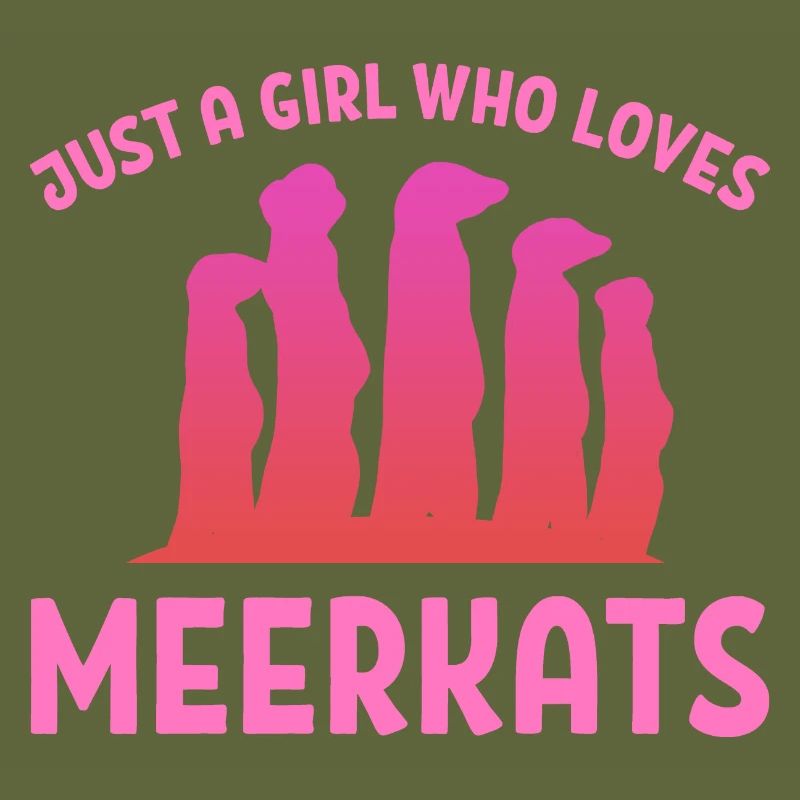 Erdmännchen Mädchen Tochter