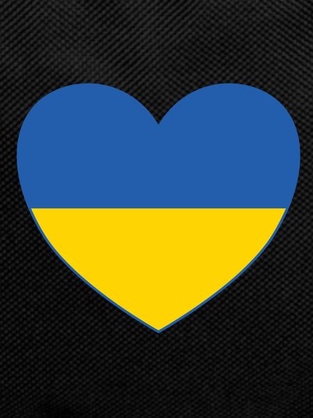 Ukraine Flag Heart