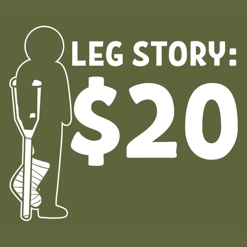 Broken leg