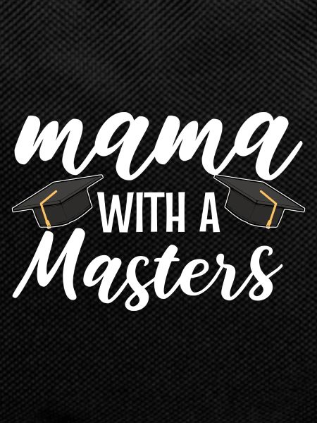 Master Studium Abschlussfeier Mutter Mama