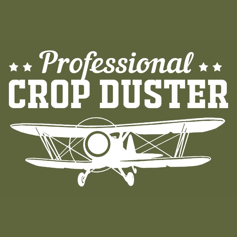 Crop Duster Flugzeug Pilot