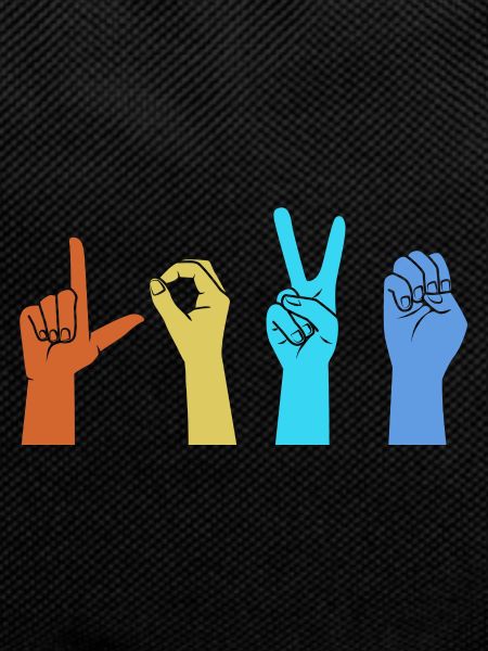 Sign language sign ASL deaf