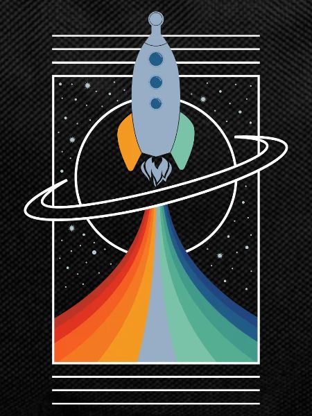 Rocket (colourful) 01