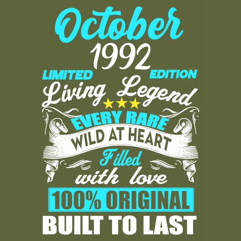 October 1992 - 30th birthday gift. Legend.