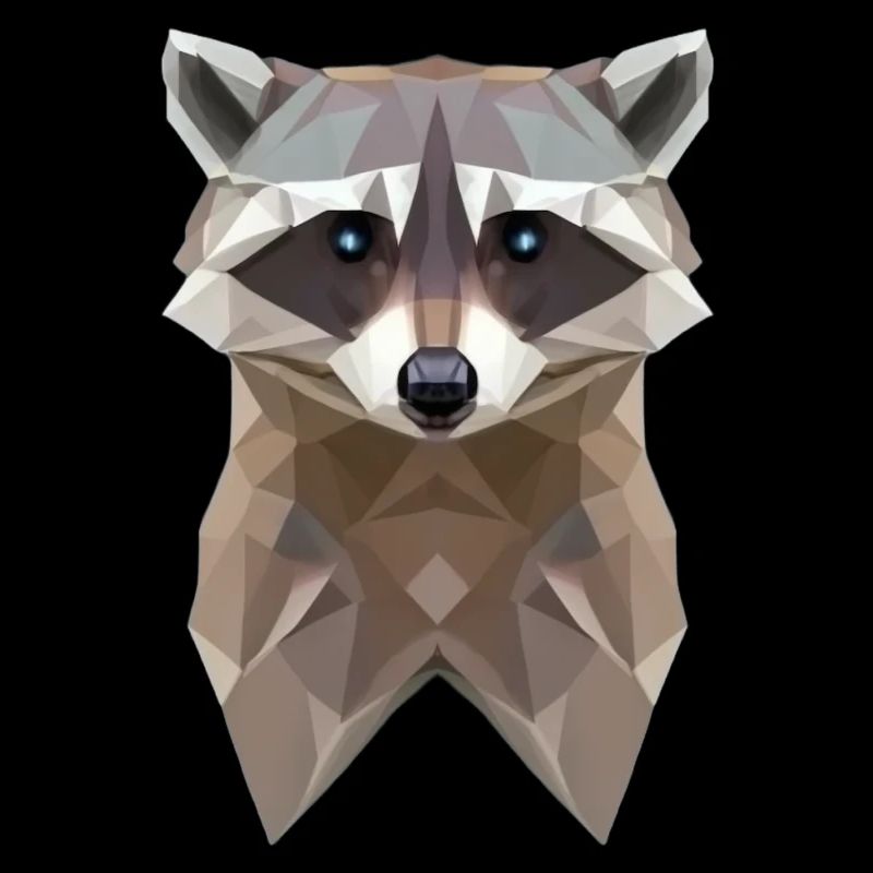 WASCHBÄR ORIGAMI