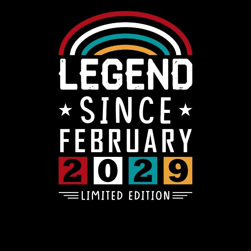 2029 Legend Since Geburtstag Geschenk Februar