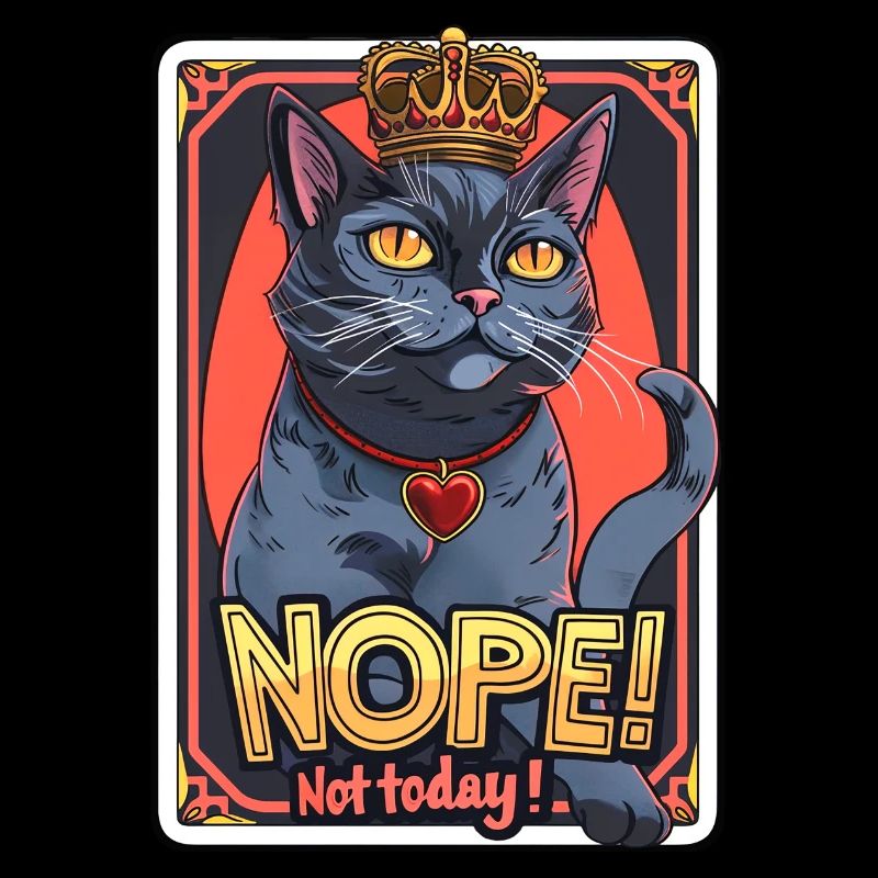 Le chat n’en a pas envie