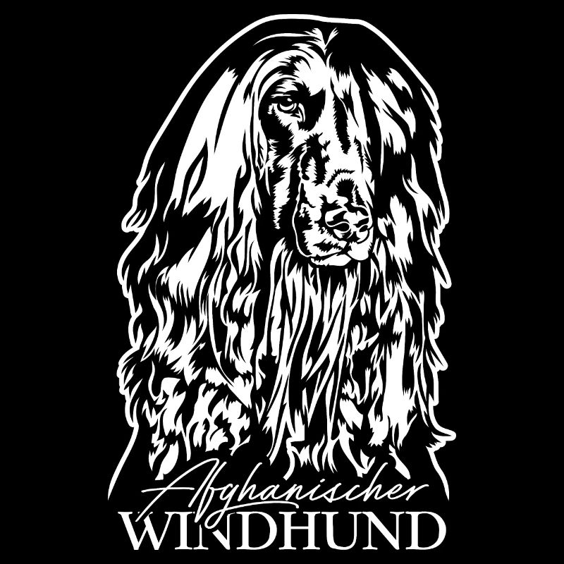 AFGHANISCHER WINDHUND Portrait Hunde Wilsigns