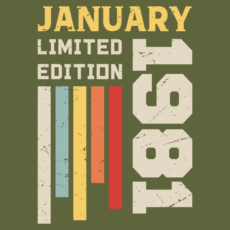 Januar 1981 - Januar 1981 Geburtstagsgeschenk