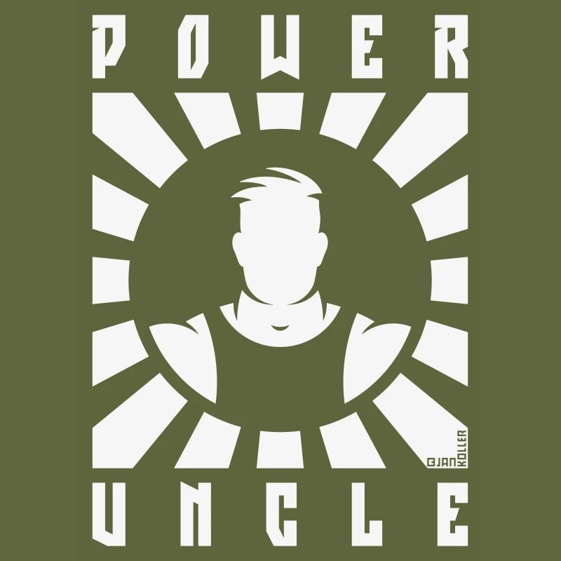Power Uncle (Strahlen / Black)