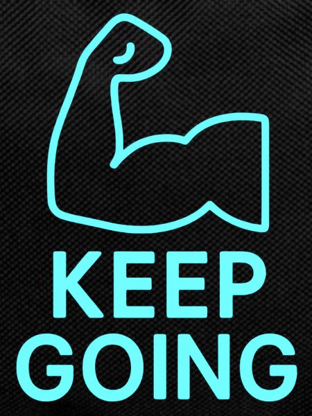 Durchhaltearm Keep Going
