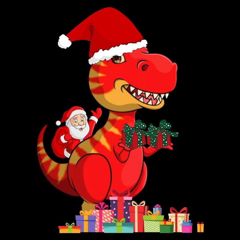 Pere Noel Dinosaurier