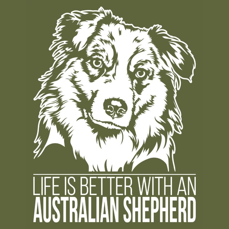 Australian Shepherd Hunde Spruch Aussie Wilsigns