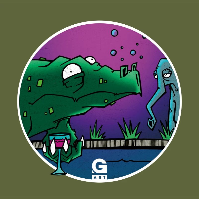 GIGGJOTT coccobrillo animatti