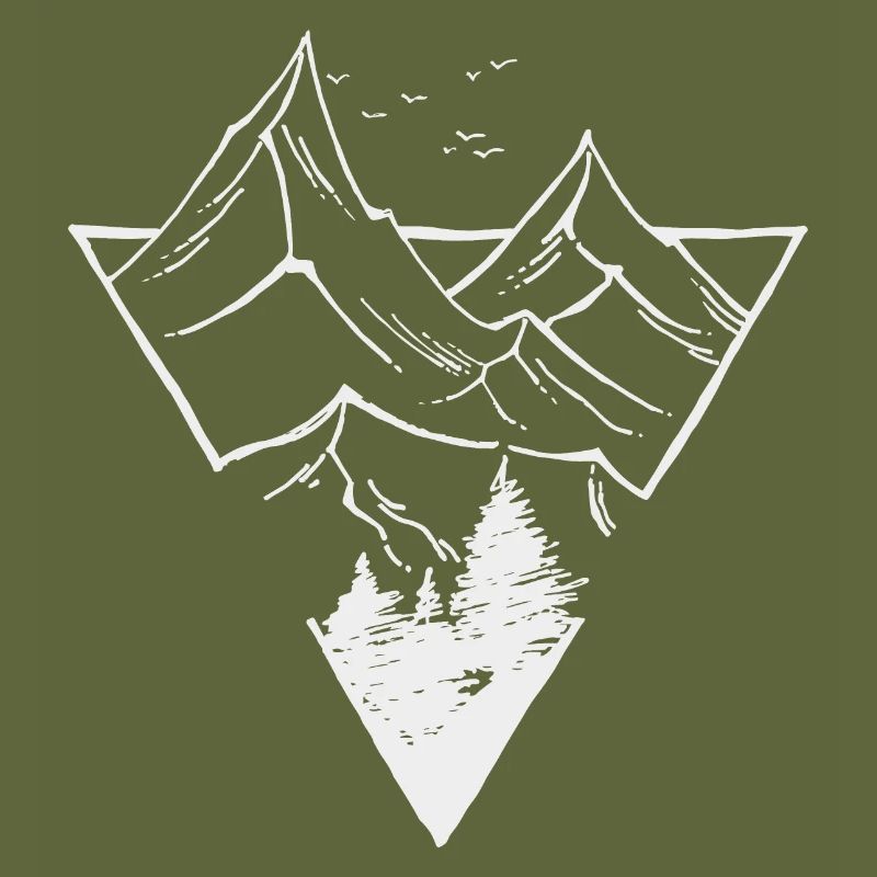 Triangle, Mountains & Forest