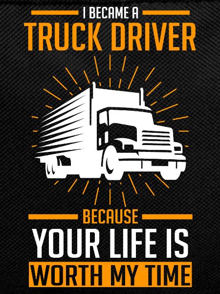 Truck driver courier gift