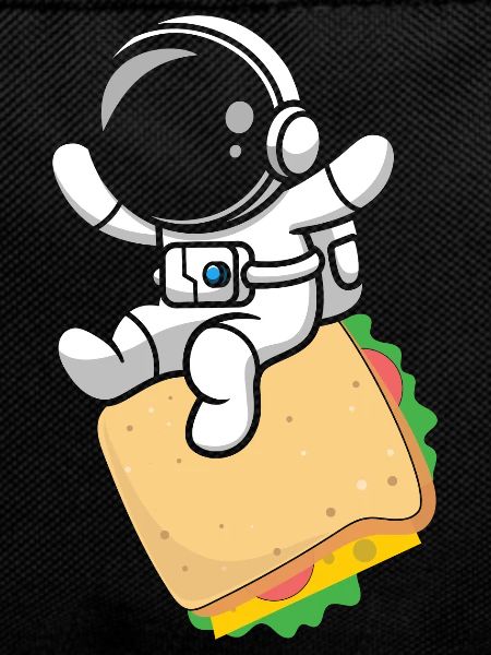 Sandwich Fast Food Astronaut Astronomy
