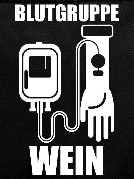 Blutgruppe Wein