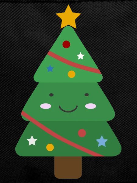 Cute Christmas tree