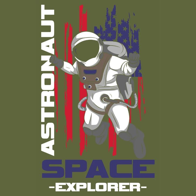 Astronaut Spacesuit Rocket