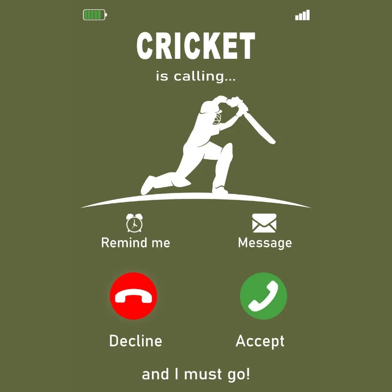 Cricket is calling