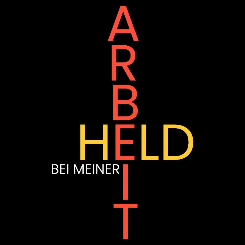 Held bei meiner Arbeit