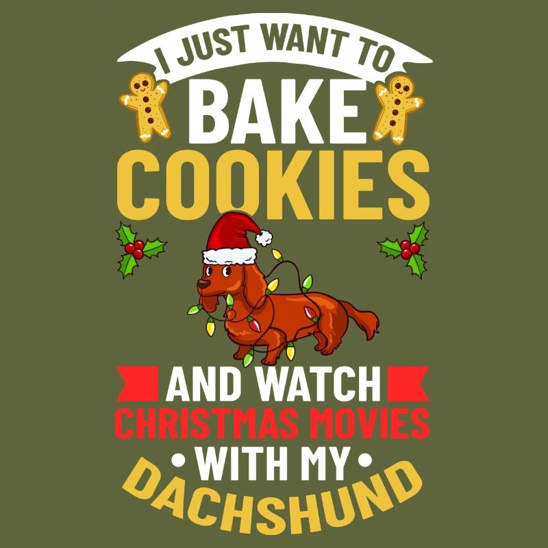 Doxie Teckel Teckel Chien Noël