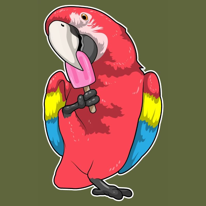 Parrot popsicles
