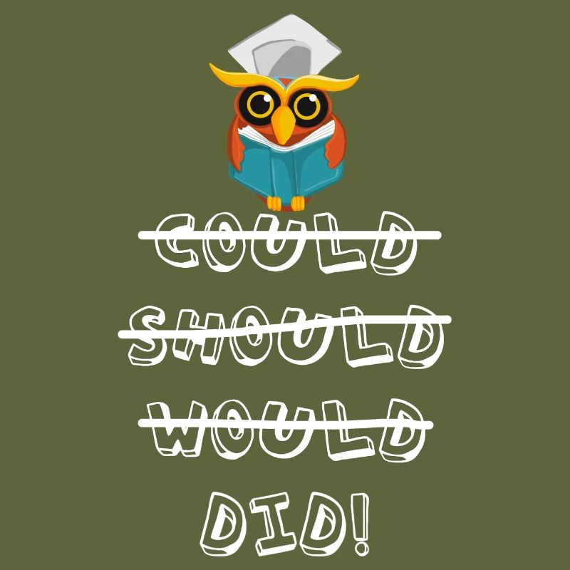 Eule Klug Abschluss Uni Feier Absolvent Absolviert