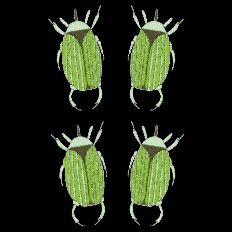 insecte vert