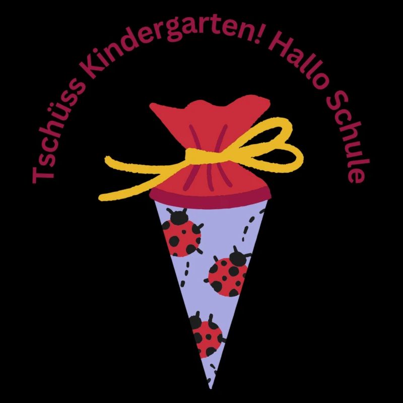 Tschüss Kindergarten Hallo Schule
