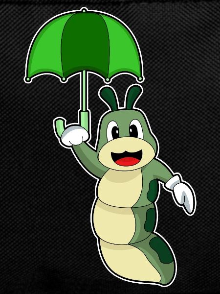 Parapluie chenille