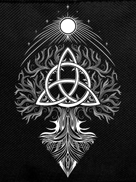 Yggdrasil Tree of Life Triquetra