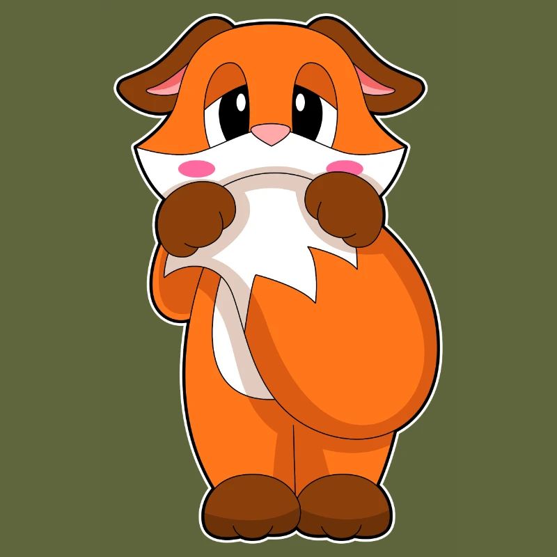 Renard timide