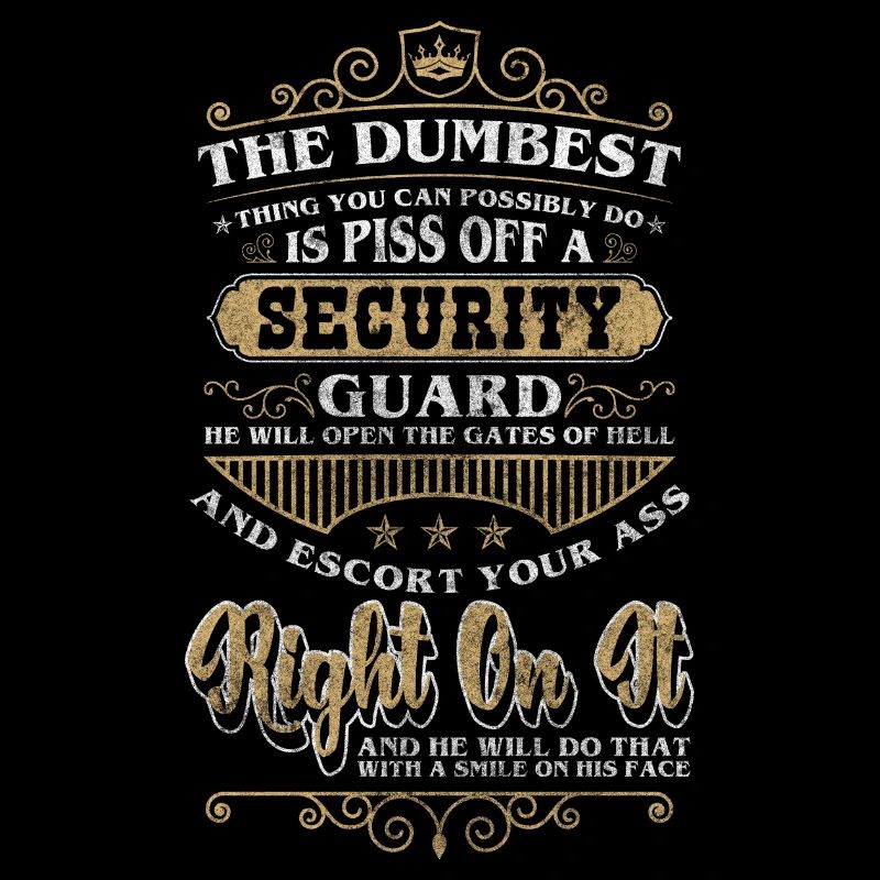 Security doorman profession watch out